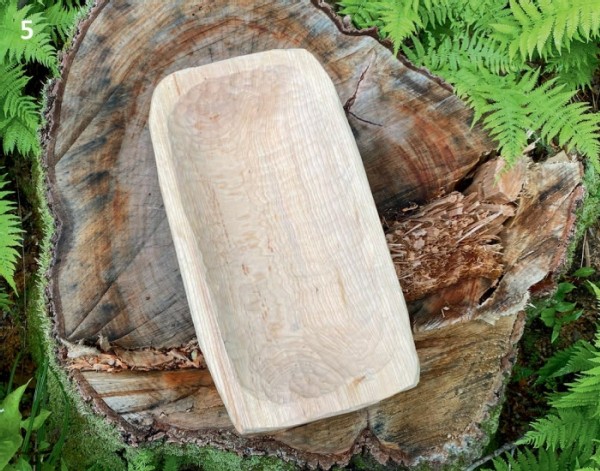 Creating a Hand-Hewn Dough Bowl