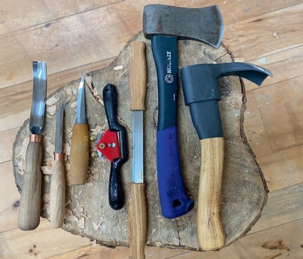 Creating a Hand-Hewn Dough Bowl